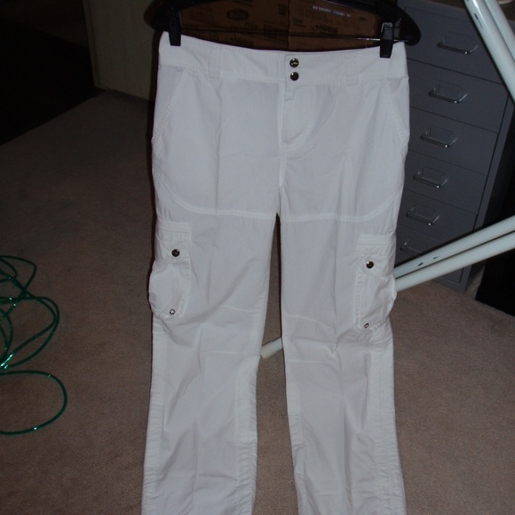 ralph lauren white cargo pants